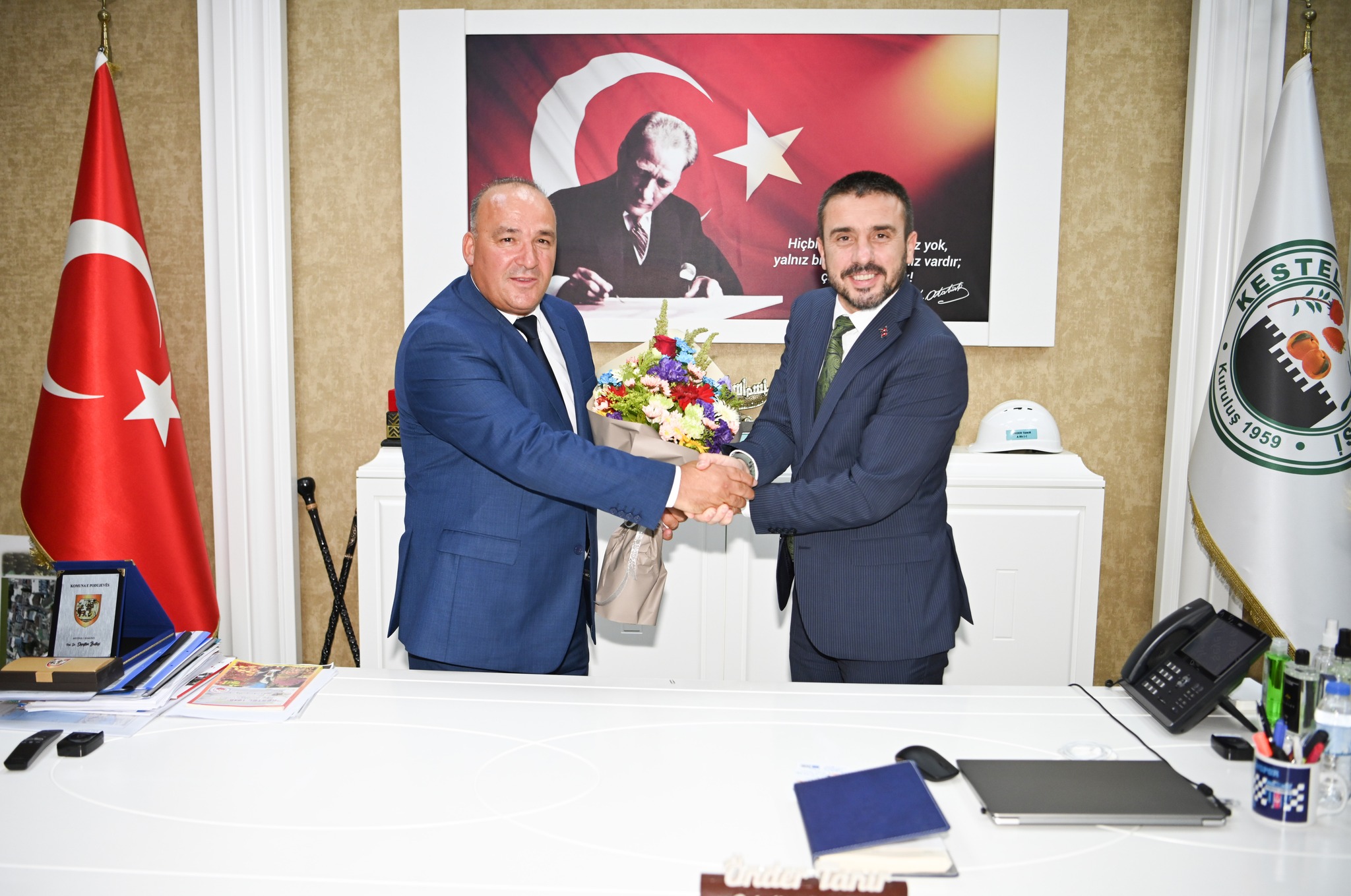 Kështu e pritën kryetarin Bulliqi në Kestel të Turqisë