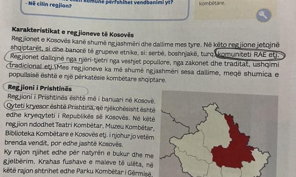 Veton Berisha: Libri shkollor “Shoqëria dhe mjedisi” ka përmbajtje raciste për egjiptianët