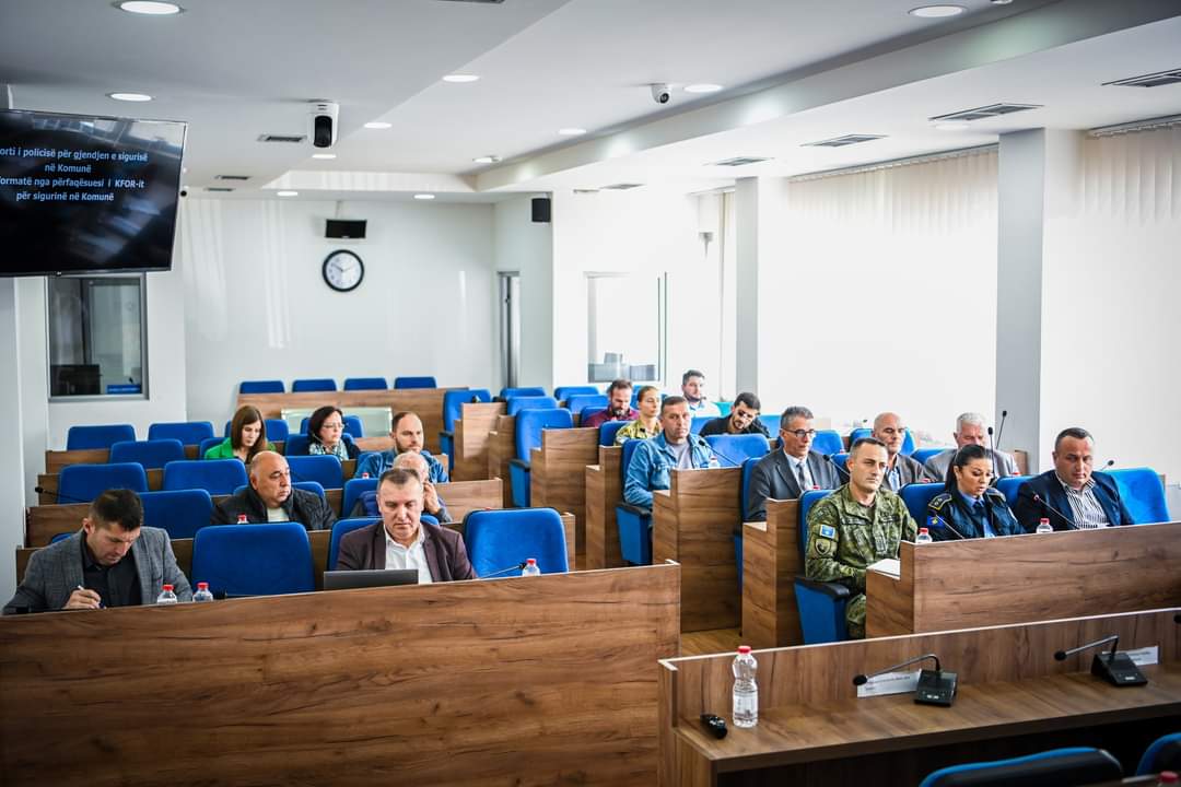 KKSB shqyrtoi gjendjen e sigurisë në Podujevë