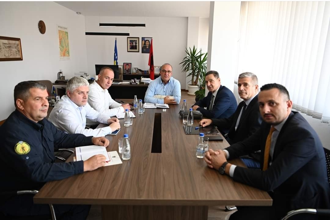Kryetari Bulliqi pret në takim zëvendës drejtorin e AME-së
