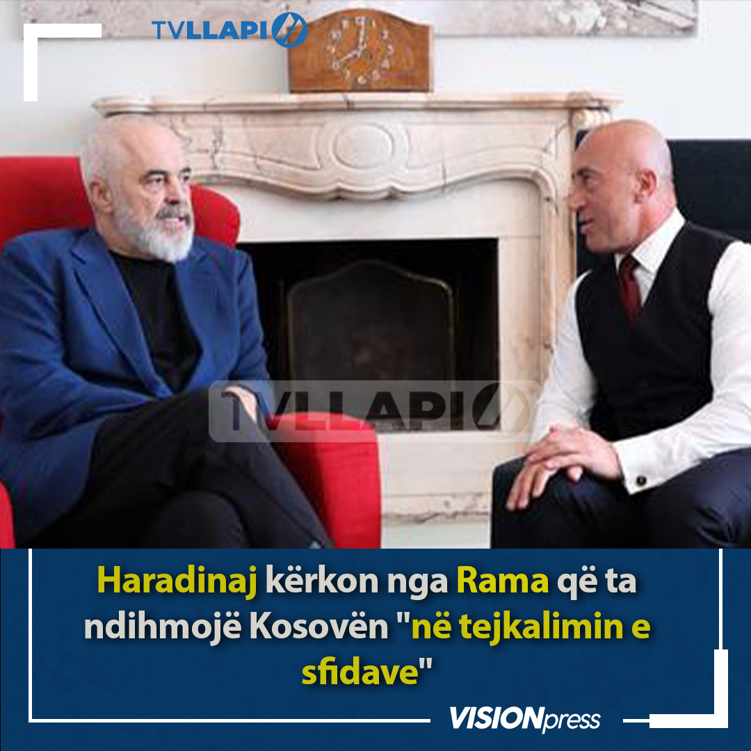 “Një takim vëllazëror”, Haradinaj takohet me Edi Ramën; flasin për sfidat e Kosovës