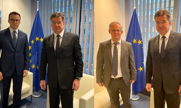 Përfundon takimi në Bruksel, Bislimi dhe Petkoviq diskutuan për hartimin e draft-statutit të Asociacionit