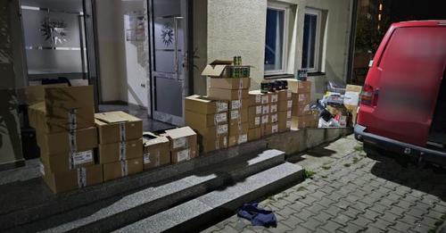 Policia dhe Dogana e Kosovës kapin mall të kontrabanduar në vlerë rreth 18.000 euro