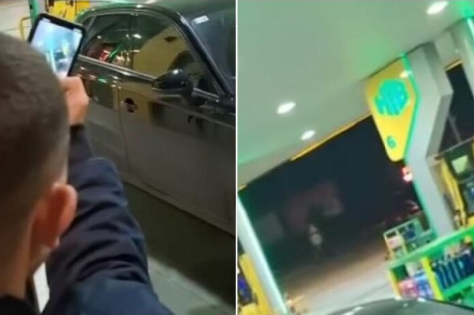 VIDEO: Përplasje mes hajnave dhe policëve në Ferizaj, dëgjohen të shtëna