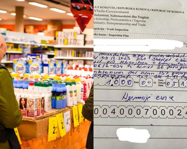 Inspeksioni në Podujevë dënon me dy mijë euro gjobë një biznes, këto janë arsyet