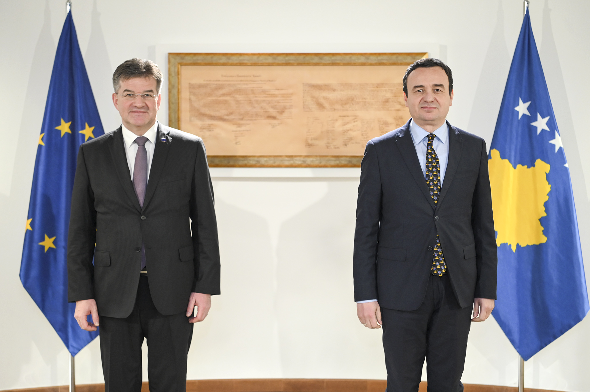 Kurti nesër pasdite pret në zyre Lajçakun