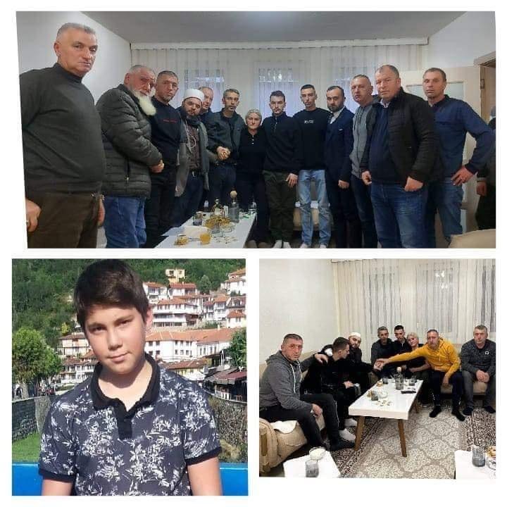 Hoxha Fatmir Latifaj mbrëmë pas namazit të jacisë pajton dy familje që ishin në hasmëri