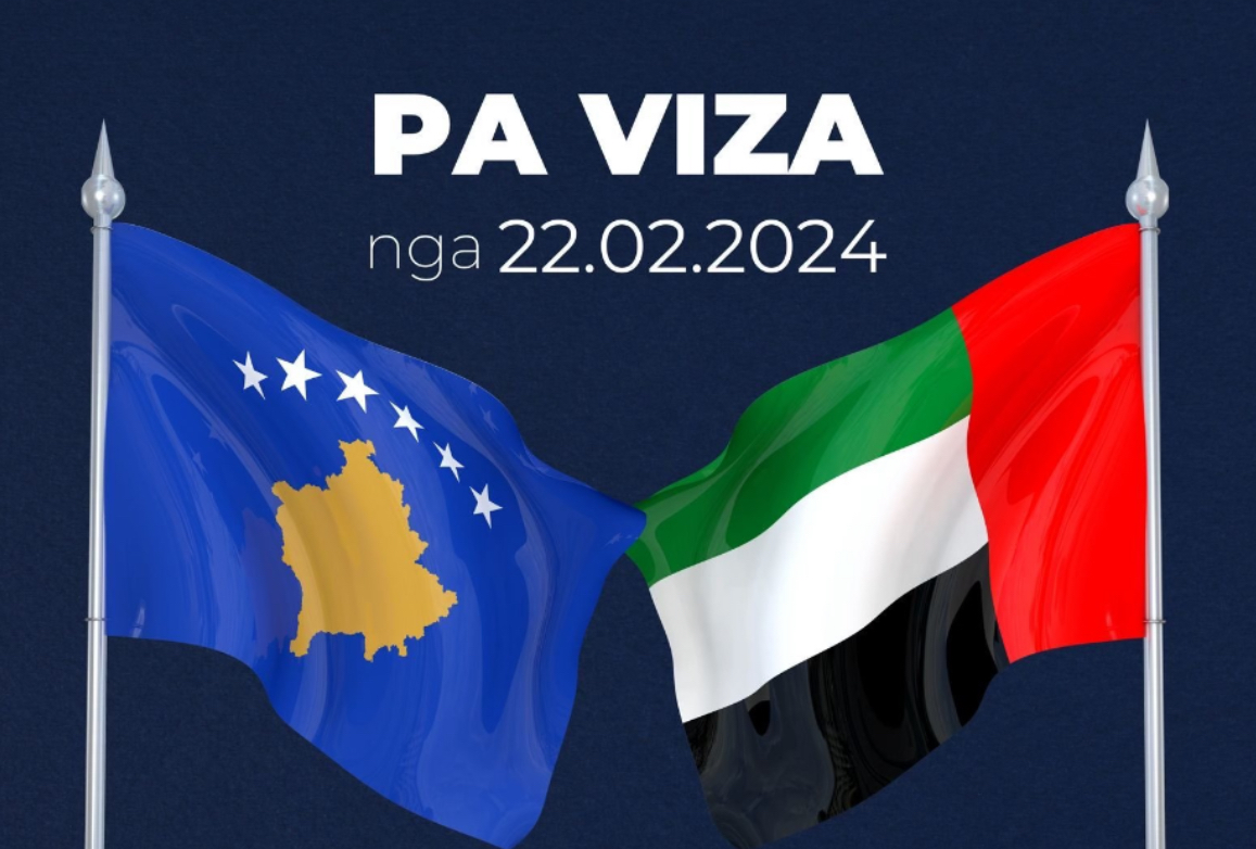 Nga 22 shkurti hynë në fuqi lëvizja pa viza për në Emiratet e Bashkuara Arabe