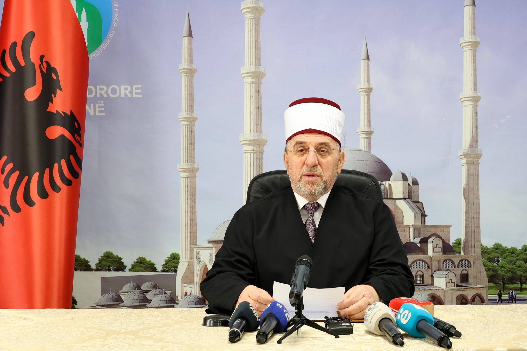 Urimi i Myftiut Naim ef. Tërnava, me rastin e fillimit të muajit të bekuar Ramazan