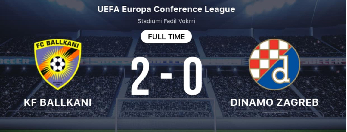 Policia e Prokuroria e Shtetit nisin hetime për ndeshjen Ballkani – Dinamo Zagreb