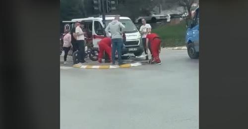 Vetura shkel këmbësorin në Prishtinë