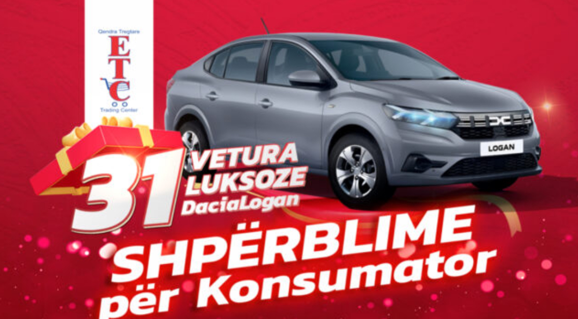 Po, Po 31 Vetura Dacia Logan shpërblim për konsumator nga ETC