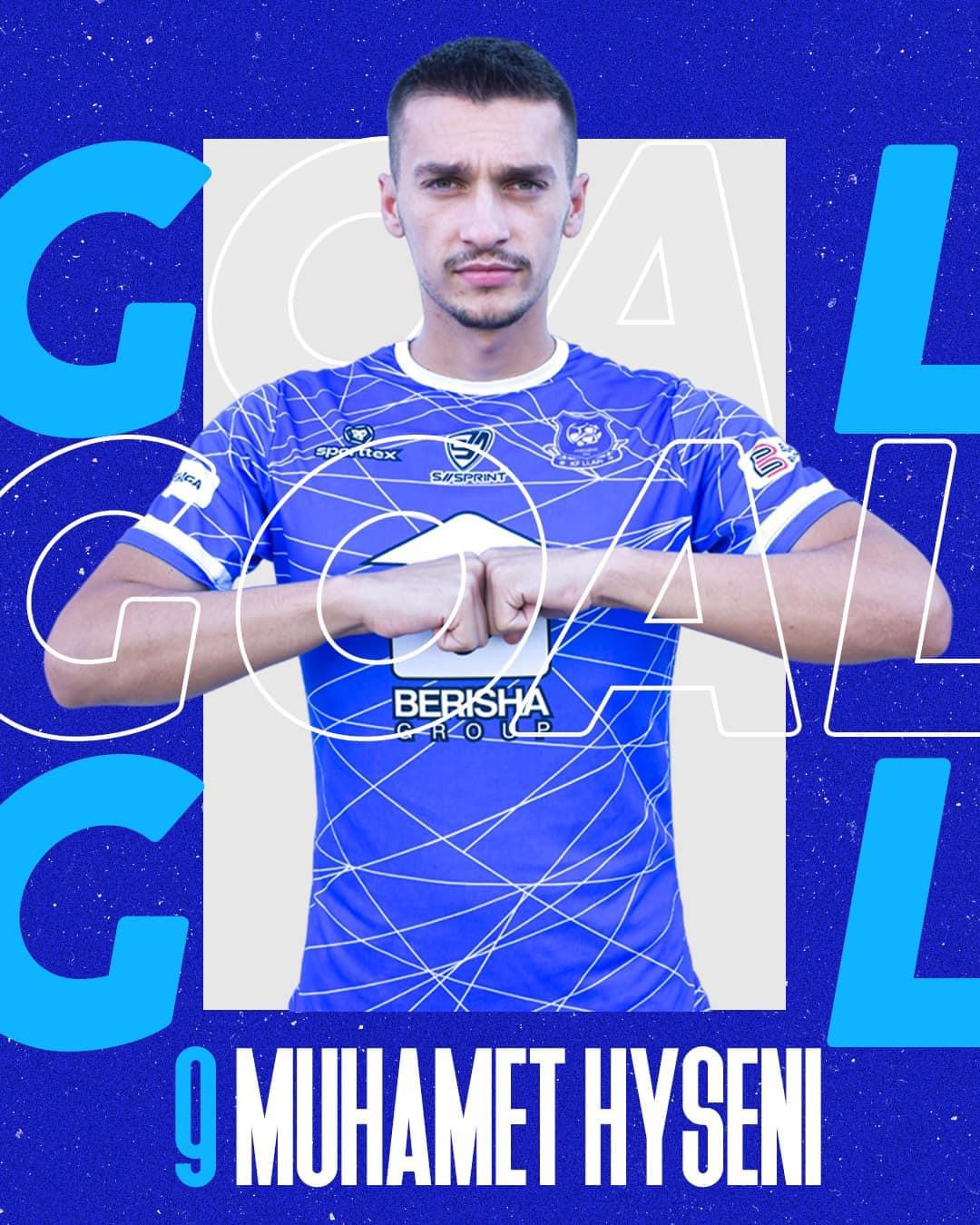 Muhamet Hyseni, golashënuesi më i mirë i sezonit në Superligën e Kosovës