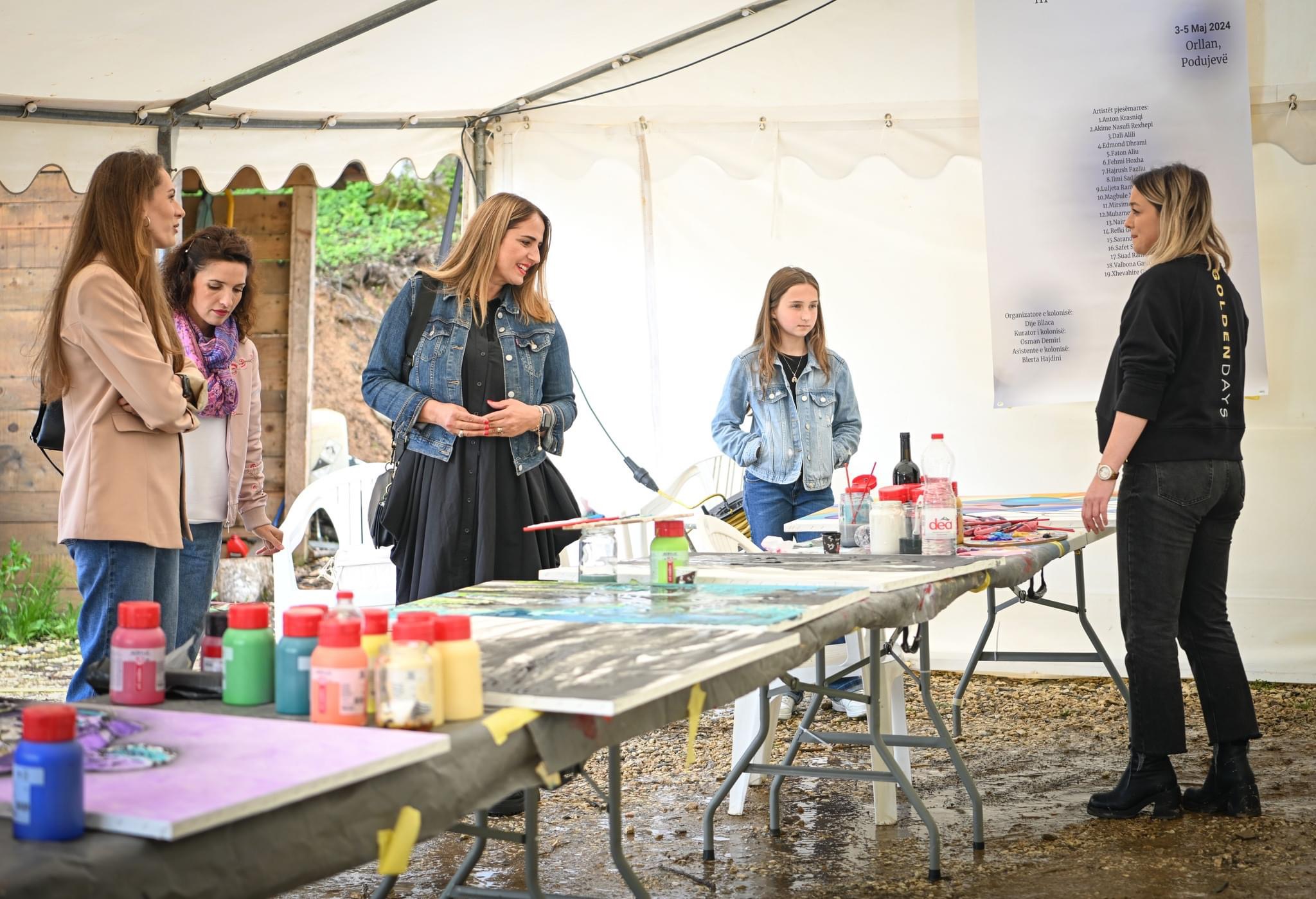 Në fshatin Orllan po zhvillohet edicioni i III-të i “PoDuArtColony