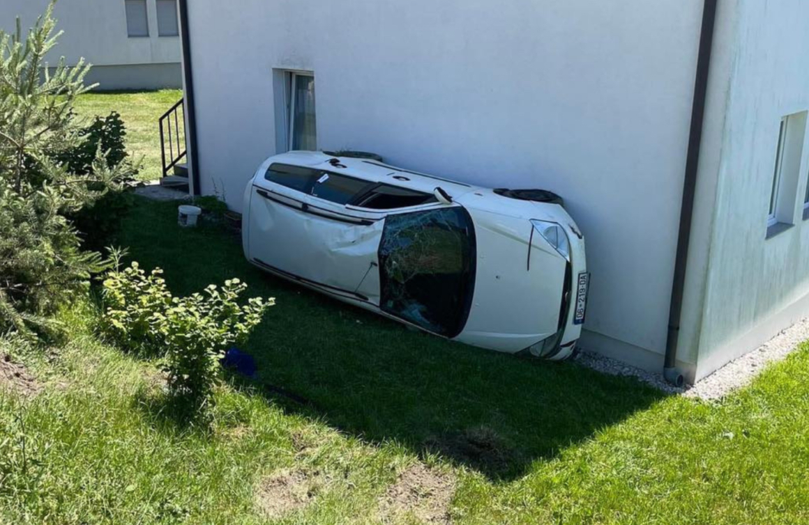 Aksident i çuditshëm në Gjilan