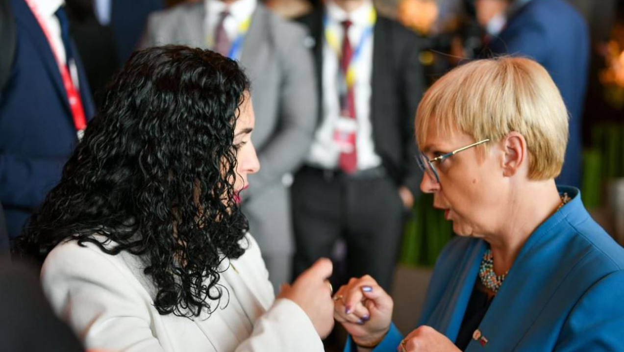 Osmani takohet me Pirc: Kosova krenare me partneritetin e saj të gjatë me Slloveninë