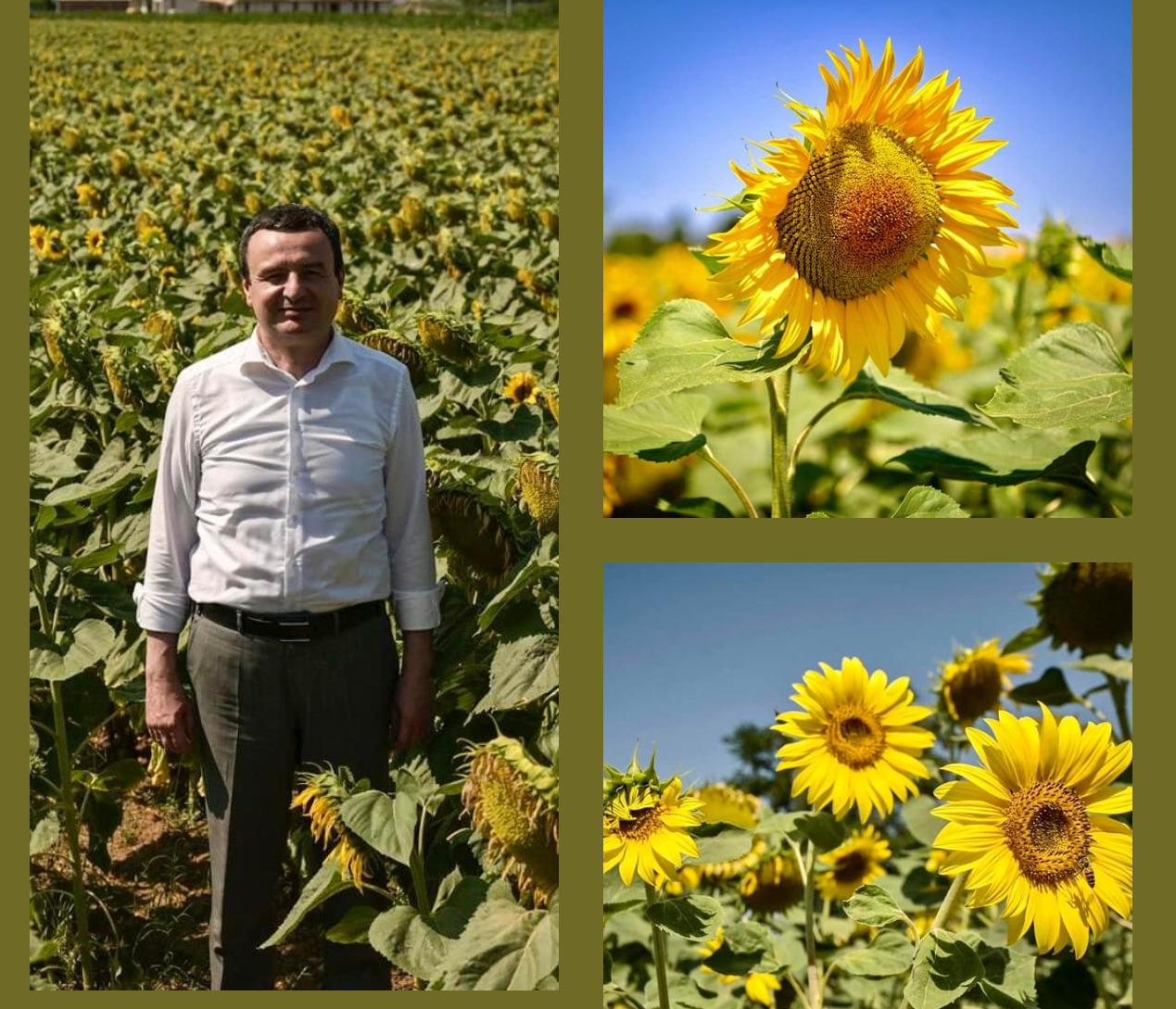 “ USHQIMI NË TRYEZAT TONA DUHET TË JETË NGA TOKA JONË