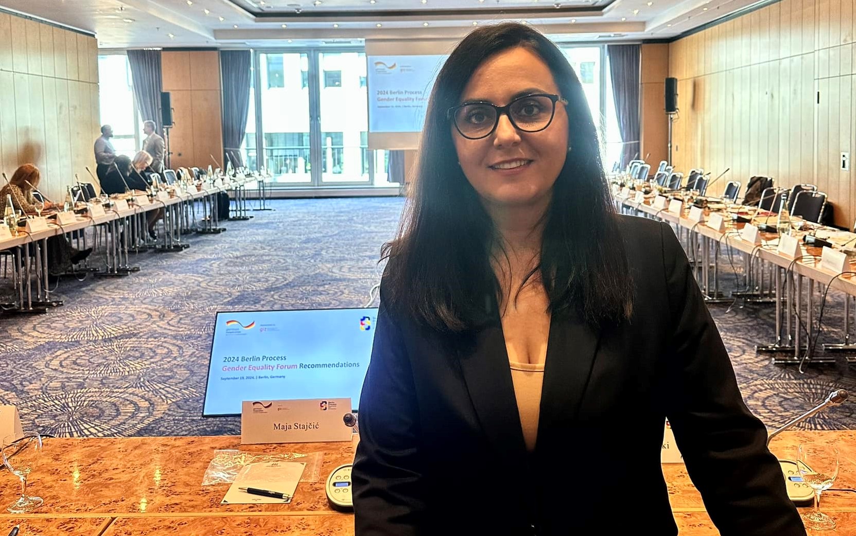 Lushaku-Sadriu po merr pjesë në Forumin e Procesit të Berlinit