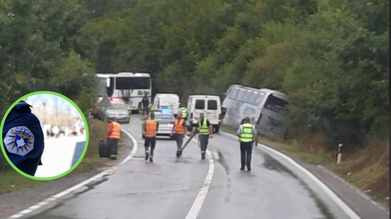Policia jep detaje për aksidentin e rëndë në Carralevë mes autobusit dhe kamionit, intervenojnë zjarrfikësit