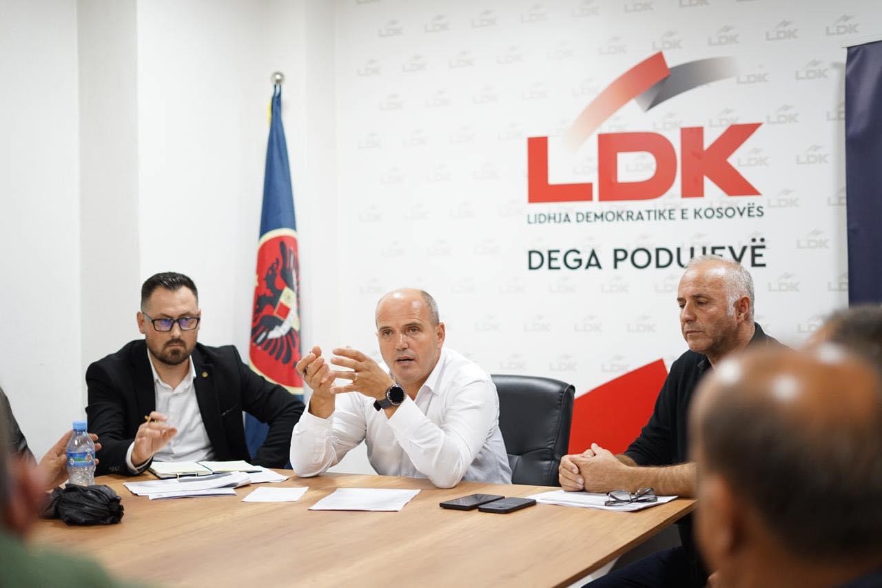 Hyseni: LDK-ja e vetmja alternativë për Podujevën: Përkushtim dhe organizim drejt fitores së madhe