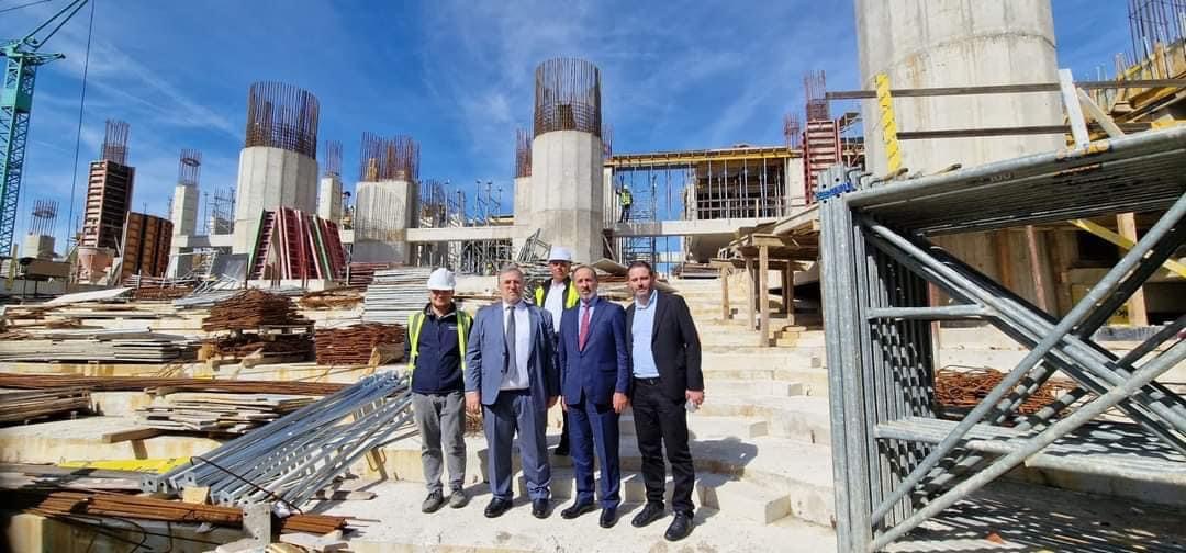 Xhamia më e madhe në Kosovë po vazhdon të ngritet, tashmë ka filluar të marrë formë