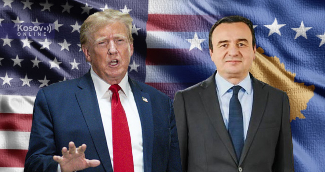 Kurti uron Trumpin: Mezi presim të punojmë së bashku për përparim dhe paqe