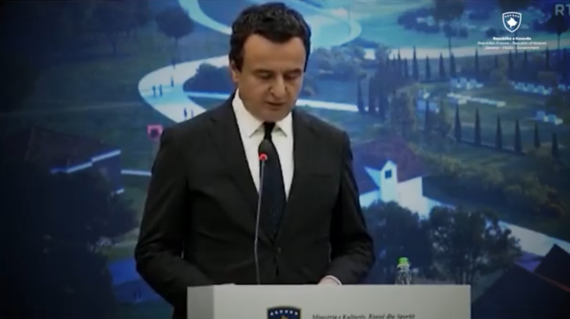 Kurti për Kompleksin Memorial “Adem Jashari”: S’do të kursejmë asgjë për të ndërtuar një kompleks të rëndësishëm