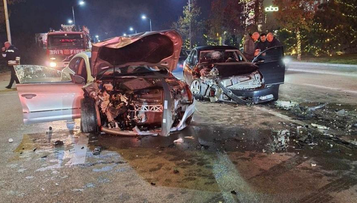 Aksident i rëndë në rrugën “Zahir Pajaziti”