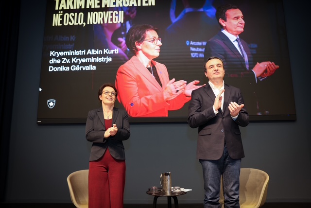 Kurti dhe Gërvalla takojnë mërgatën në Norvegji, bëjnë thirrje të marrin pjesë në regjistrimin e popullsisë