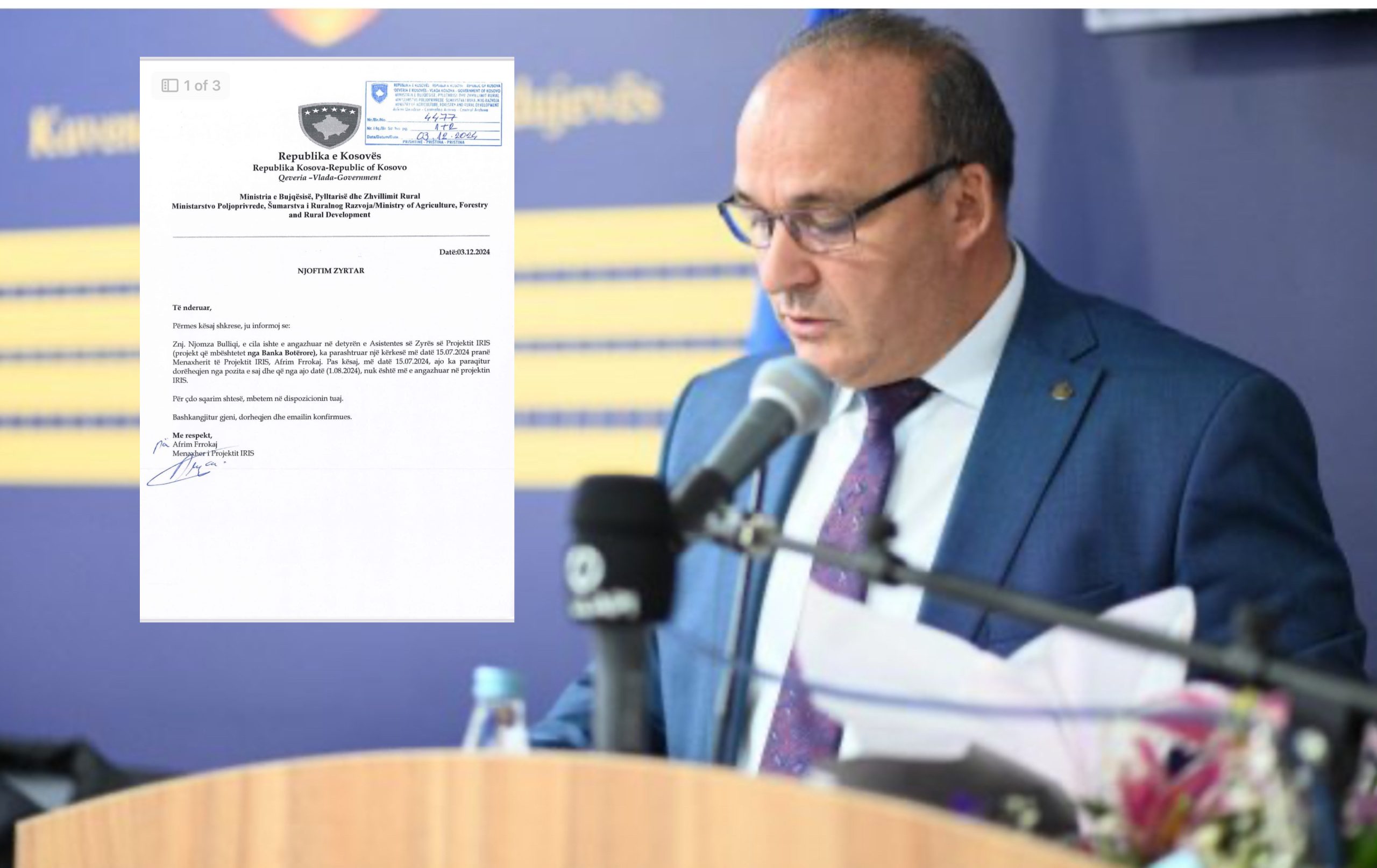 Shpejtim Bulliqi reagon ndaj shpifjeve mediatike: “Integriteti im dhe familjes sime nuk do të bëhet pre e lojërave politike”