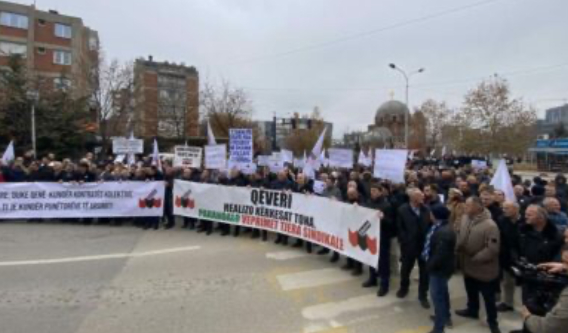 SBASHK protestë para MASHTI, Jasharaj: Nagavci është kundër punëtorëve të arsimit