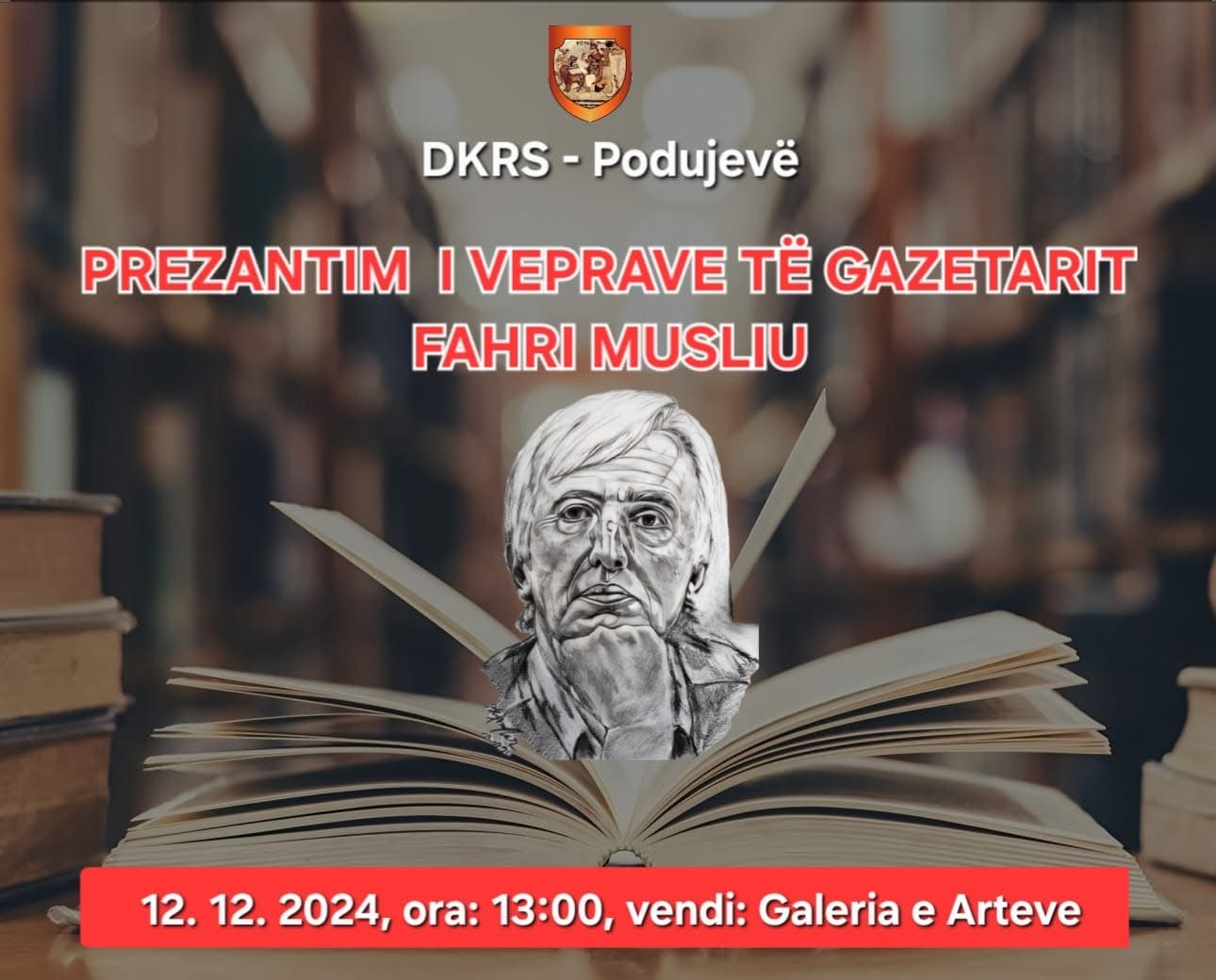 Ftesë për Promovimin e Librave të Fahri Musliut
