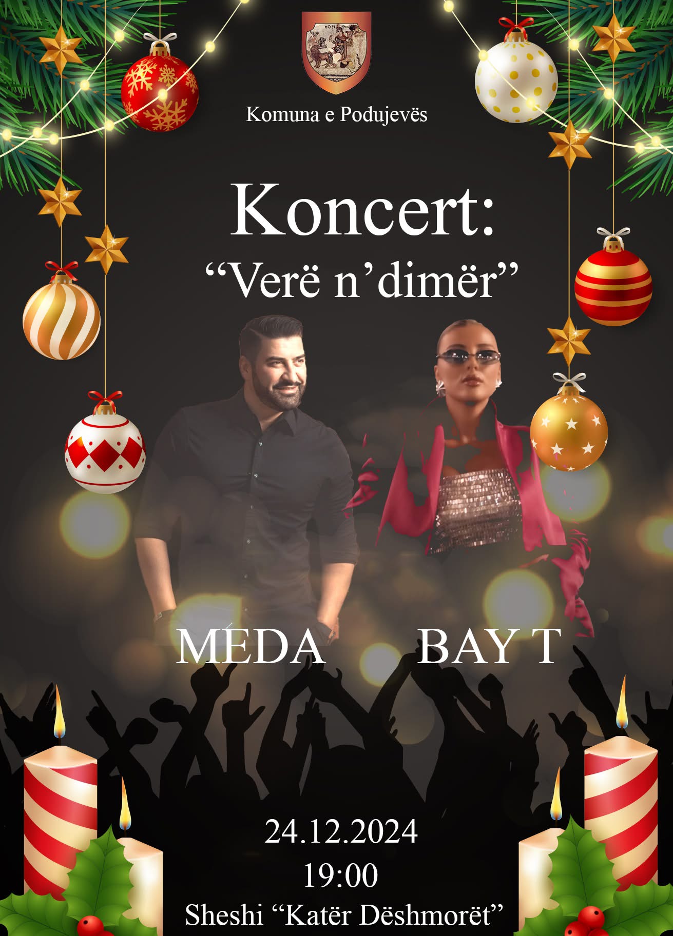 Komuna e Podujevës organizon koncert festiv për bashkatdhetarët dhe qytetarët
