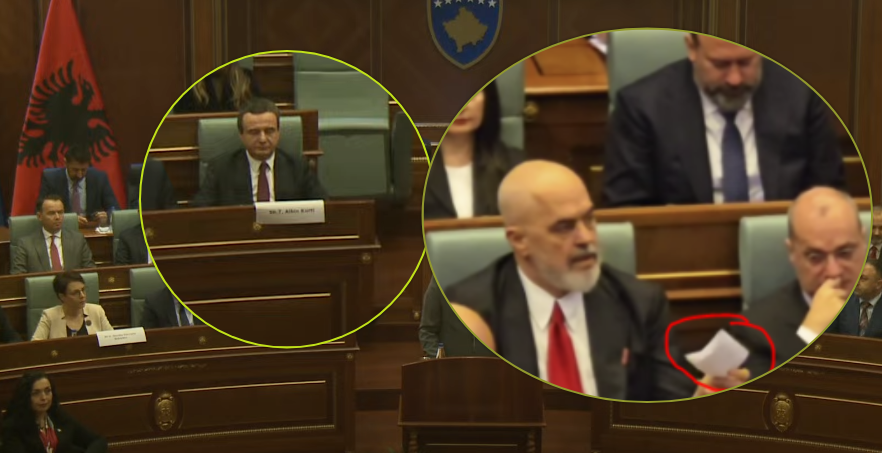 “Jepja Albinit”- Rama i dërgon letër Kurtit në Kuvend, kryeministri kosovar nuk e hapë