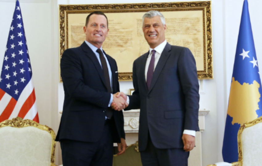 Grenell shpërndan deklaratën e Edi Ramës: Thaçi dhe të tjerët po mbahen pengë nga Specialja