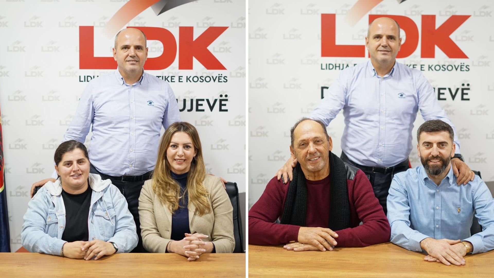 Hyseni prezanton dy kandidatët e LDK-së për deputet: Arjeta Salihu dhe Qëndim Softolli janë shembuj për punën e tyre