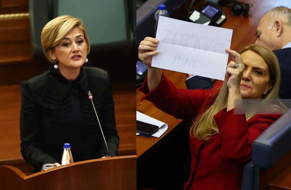 Mimoza Kusari-Lila del për fjalim, Time Kadriaj i bërtet “Zdravo”