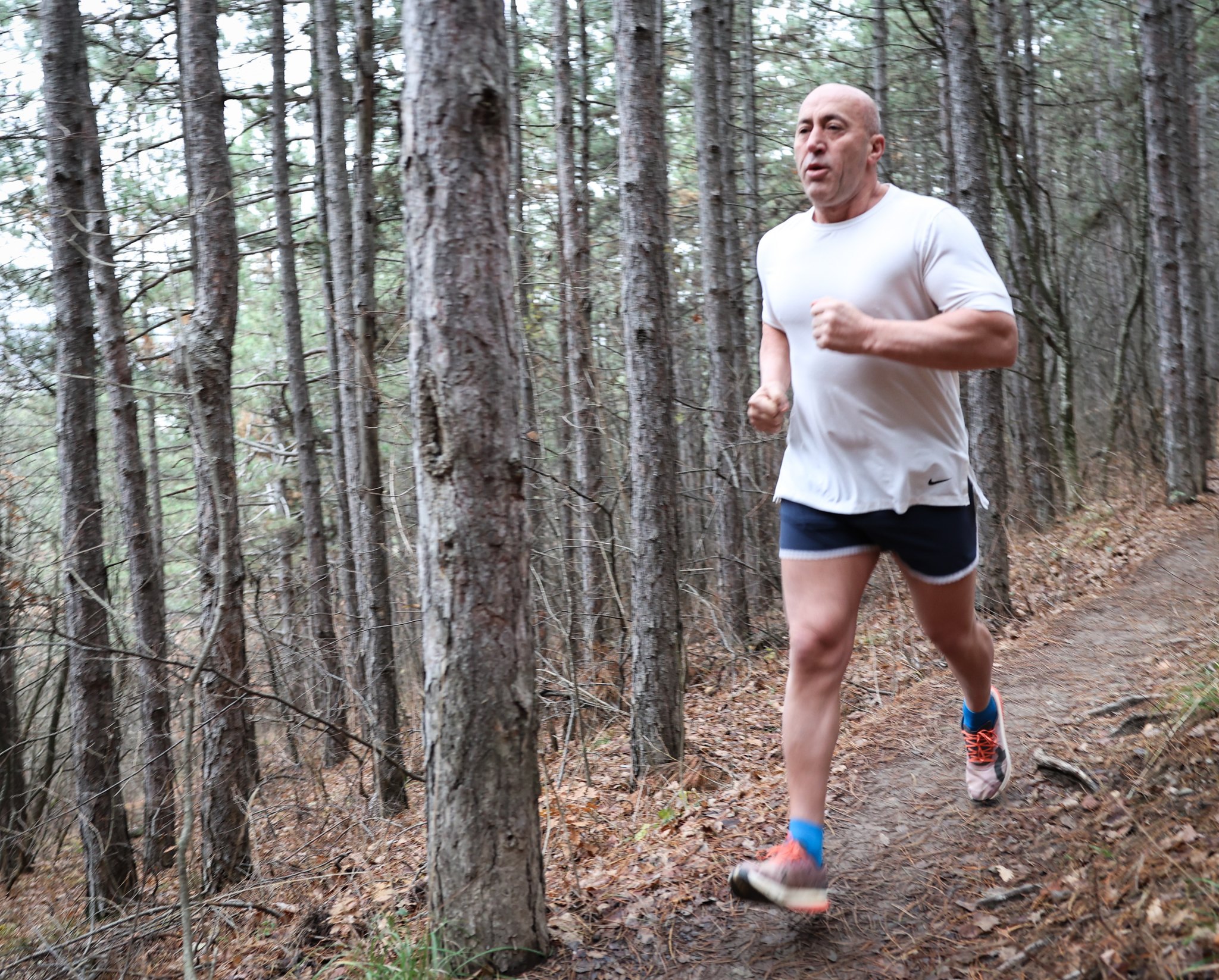 As shiu s’e ndal Ramush Haradinajn – e nis mëngjesin me vrap në Gërmi