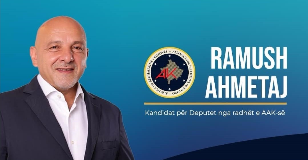 Kandidati për deputet i AAK-së Ramush Ahmetaj akuzon Kurtin për keqpërdorim të pozitës