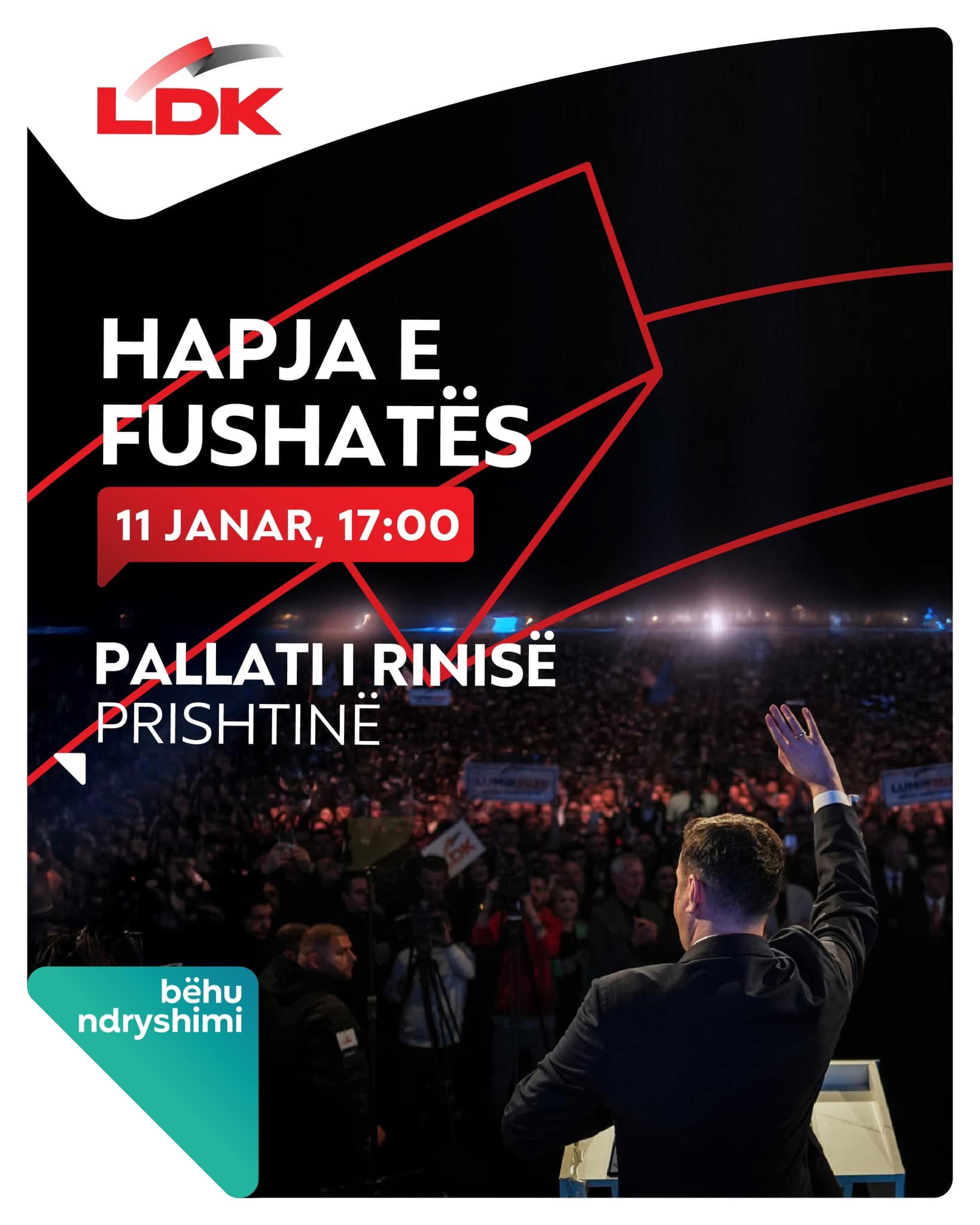 LDK-ja më 11 janar e hap fushatën, Abdixhiku: Ejani, ky është momenti ynë!