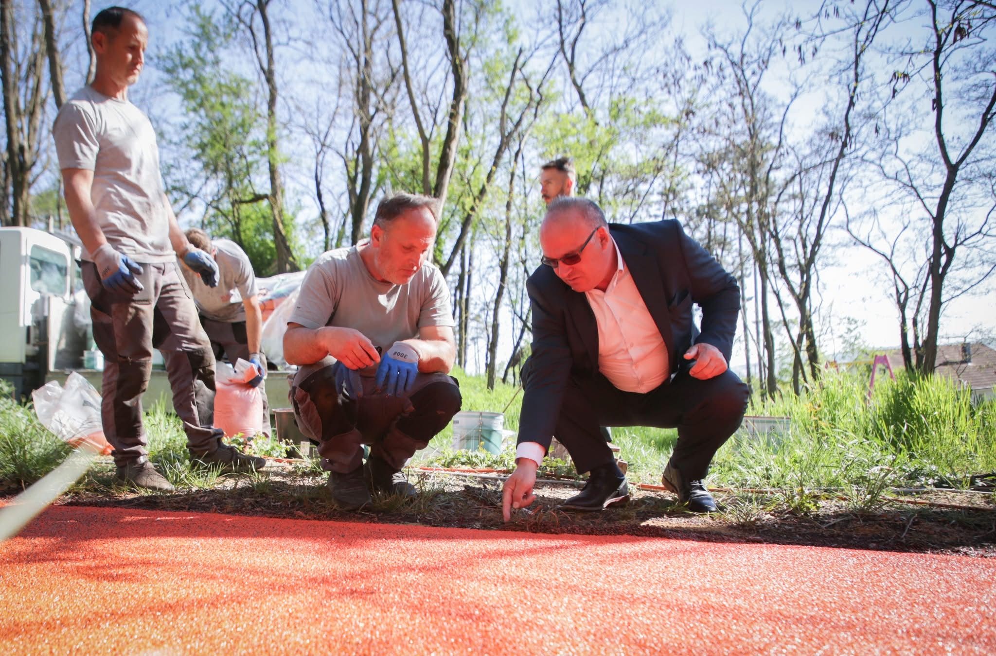 Shpejtim Bulliqi njofton për përfundimin e shtegut të ri të vrapimit në ‘Parkun e Paqes