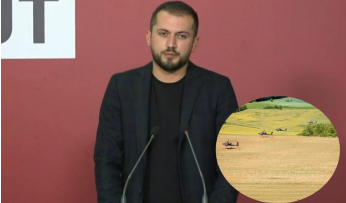 Azemi i VV-së bëhet hor, fotografinë me ‘Apache’ në Gjermani e paraqet sikurse është në Kosovë