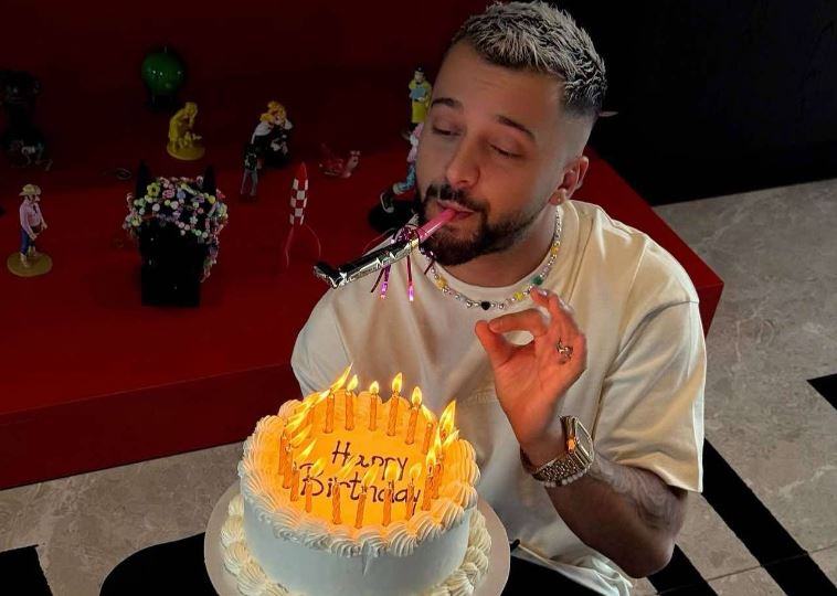 Pamje nga festa e ditëlindjes së Gjestit – me kë festoi ai?