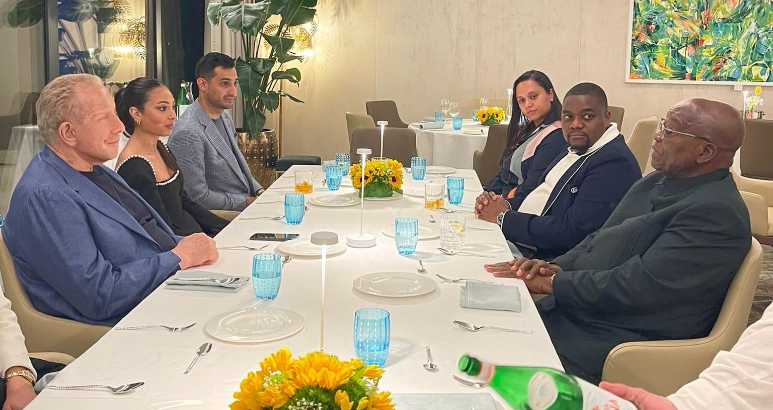 Pacolli pret në shtëpinë e tij në Lugano ish-presidentin e Afrikës së Jugut