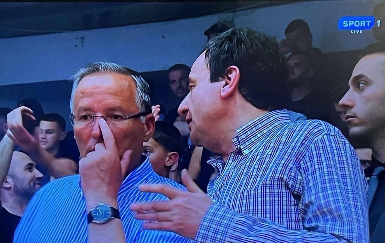 Biseda Kurti-Hamza në ndeshjen e basketbollit, PDK: Nuk u diskutua për politikë