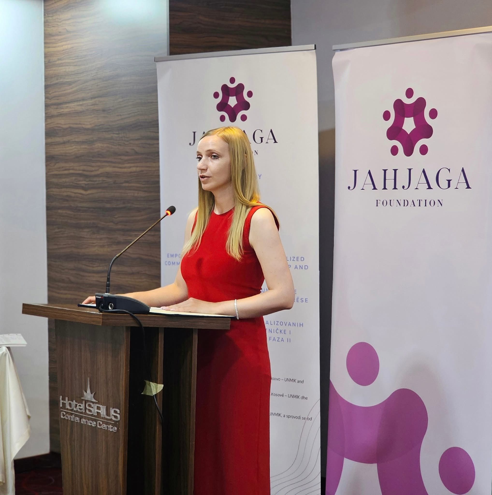 Nënkryetarja Lahu merr pjesë në ceremoninë e organizuar nga Fondacioni Jahjaga