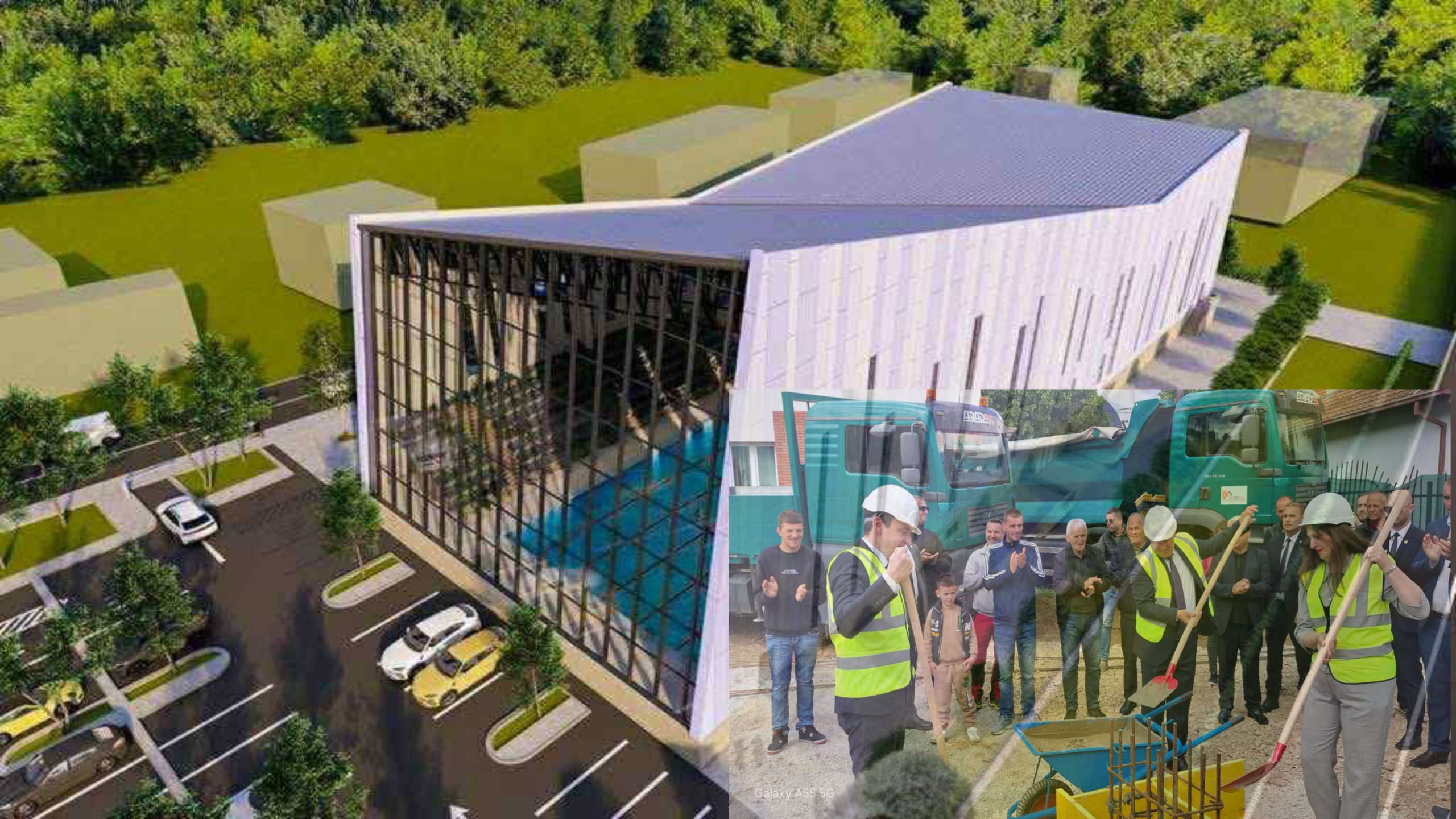 Nesër vendoset gurthemeli për pishinën gjysmëolimpike