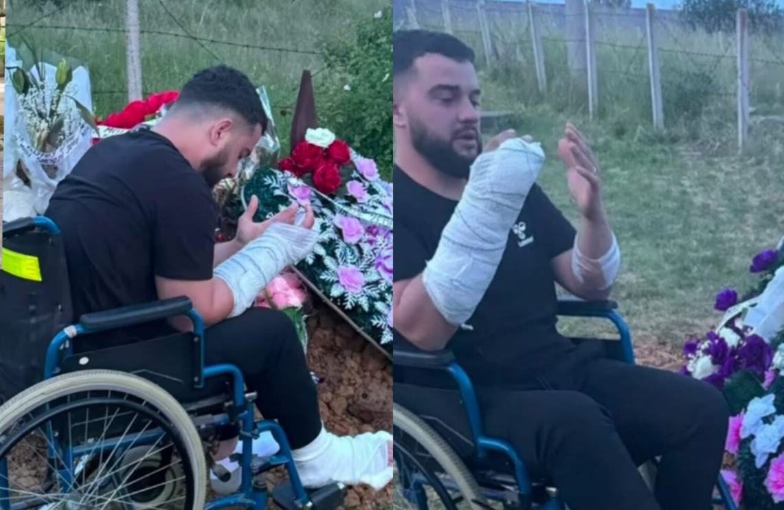 E dhimbshme: I riu nga Skenderaj viziton varrin e të dashurës së ndjerë, Blerta Rexha – lutet për shpirtin e saj