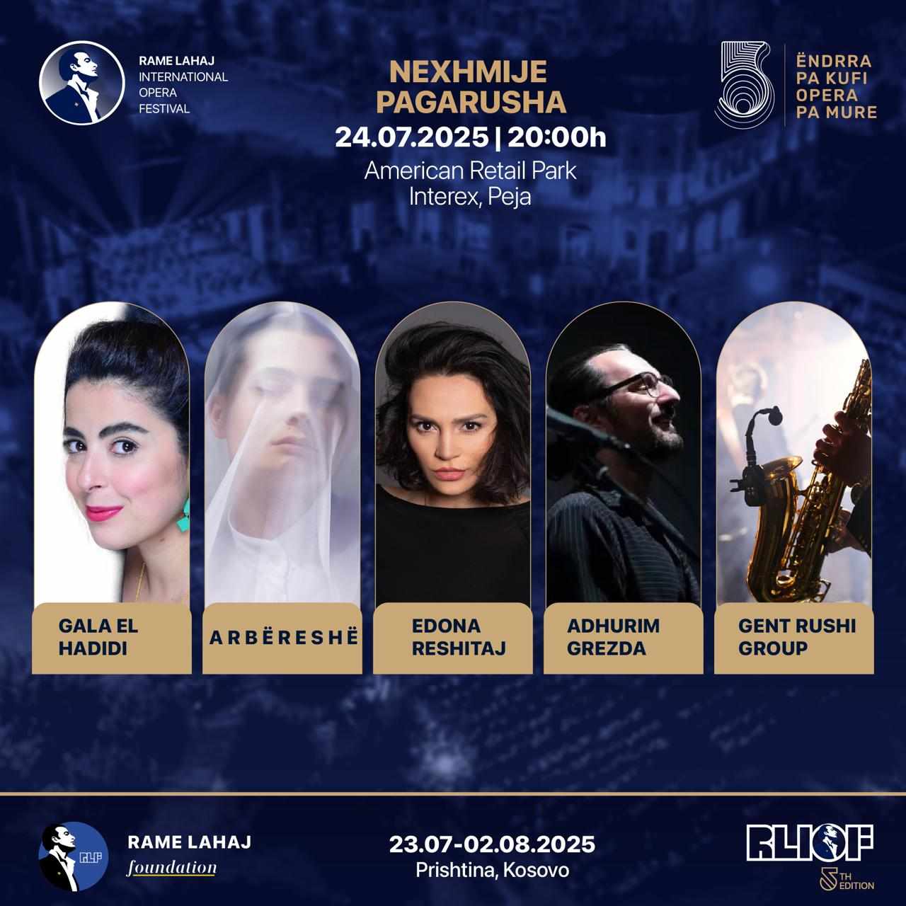 Festivali Ndërkombëtar i Operës Ramë Lahaj me mbrëmjen kushtuar Nexhmije Pagarushës, vjen sonte në Pejë!