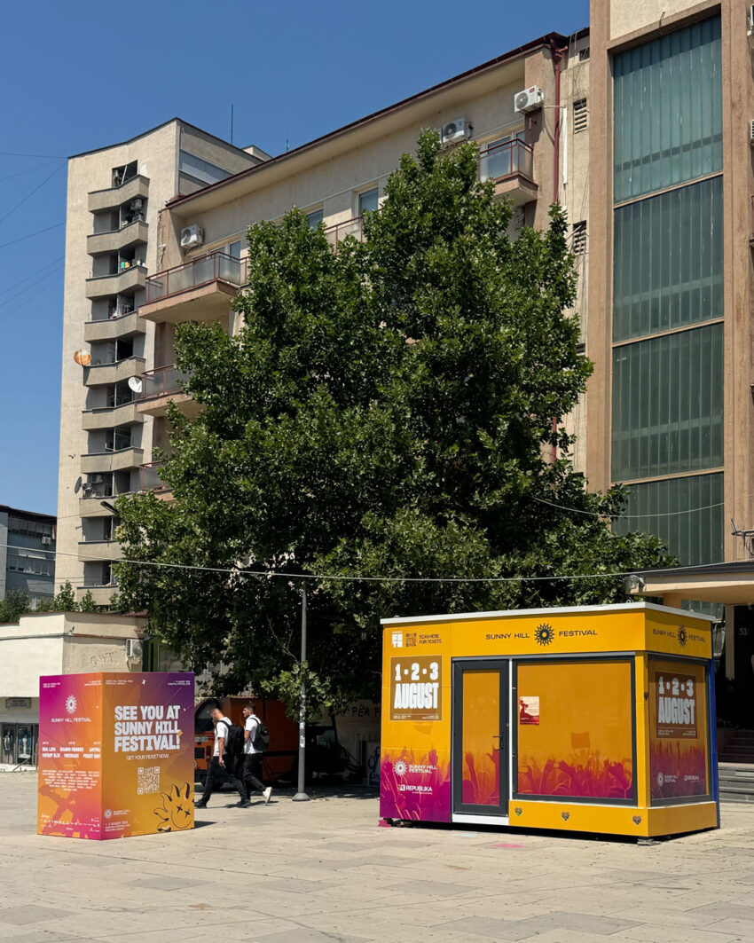 “Sunny Hill Festival” me pikë të shitjes së biletave në sheshin “Zahiri Pajaziti”